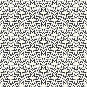 Seamless geometric pattern of rhombuses and triangles in the form of scales イラスト素材