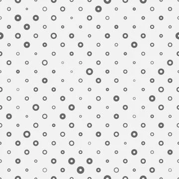 Seamless geometric pattern with rings Illustrazione stock