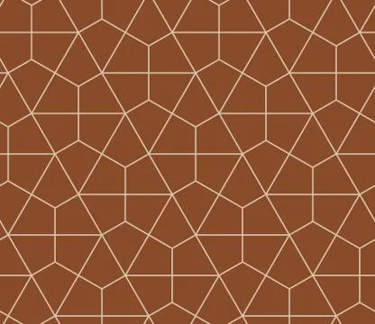 Seamless geometric pattern simple flat vector illustration Illustrazione stock