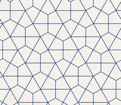 Seamless geometric pattern simple flat vector illustration Stock Illustration