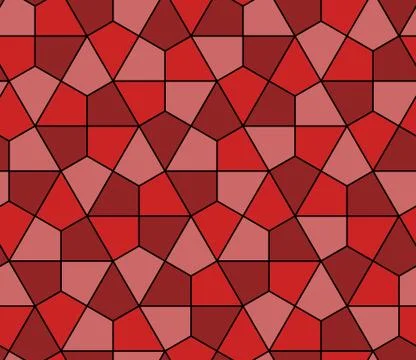 Seamless geometric pattern simple flat vector illustration. Lined geometric c Stock Illustration