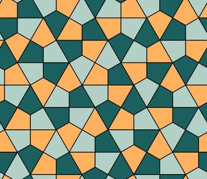 Seamless geometric pattern simple flat vector illustration. Lined geometric c Stock Illustration