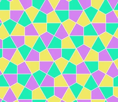 Seamless geometric pattern simple flat vector illustration. Lined geometric c Stock Illustration