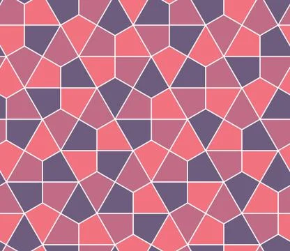 Seamless geometric pattern simple flat vector illustration. Lined geometric c Stock Illustration