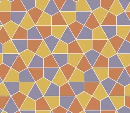 Seamless geometric pattern simple flat vector illustration. Lined geometric c Stock Illustration