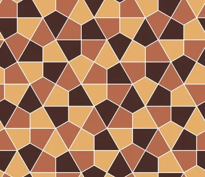 Seamless geometric pattern simple flat vector illustration. Lined geometric c Stock Illustration