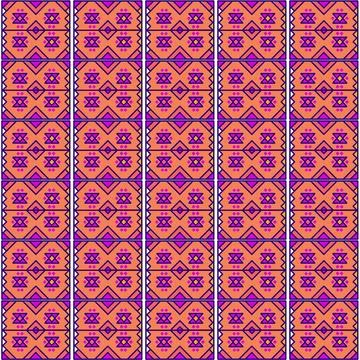 Seamless geometric pattern with squares Stock Illustration