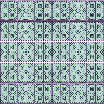 Seamless geometric pattern with squares Stock Illustration