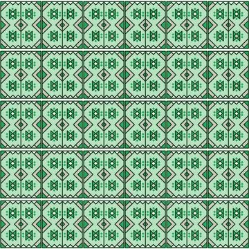 Seamless geometric pattern with squares Stock Illustration
