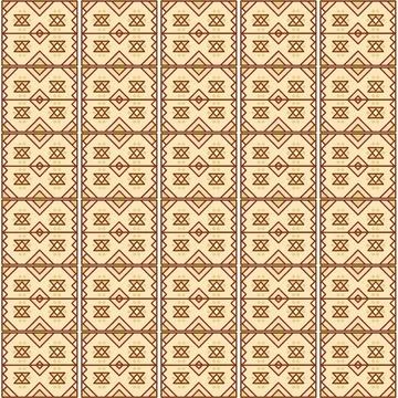 Seamless geometric pattern with squares Stock Illustration