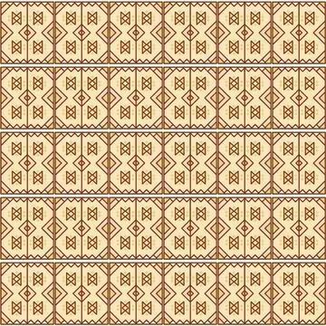 Seamless geometric pattern with squares Stock Illustration