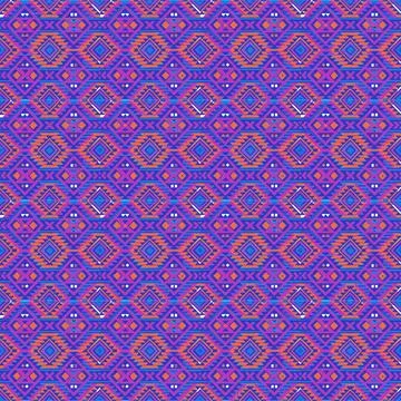 Seamless geometric pattern with squares Stock Illustration