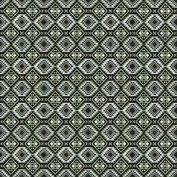 Seamless geometric pattern with squares Stock Illustration