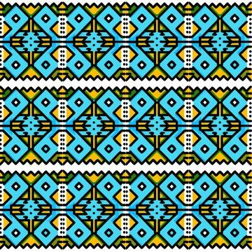 Seamless geometric pattern with squares Illustrazione stock