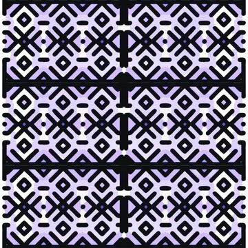 Seamless geometric pattern with squares Stock Illustration