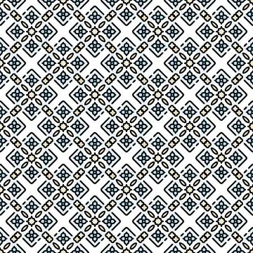 Seamless geometric pattern with squares Illustrazione stock