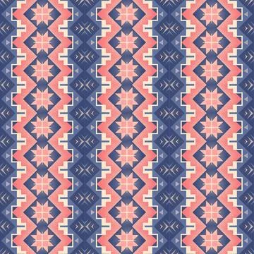 Seamless geometric pattern with squares Stock-Illustration