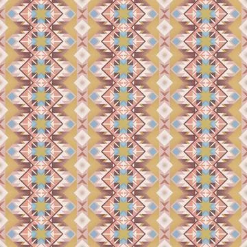 Seamless geometric pattern with squares Illustrazione stock