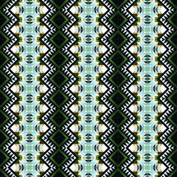 Seamless geometric pattern with squares Stock Illustration