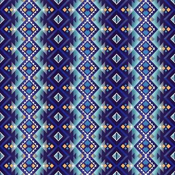 Seamless geometric pattern with squares Stock Illustration