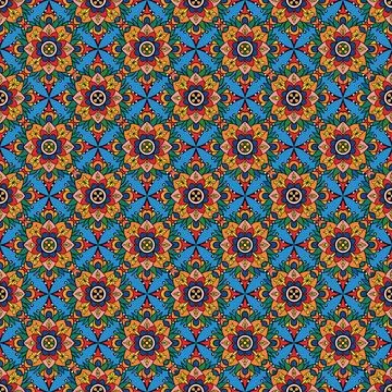 Seamless geometric pattern with squares Stock Illustration