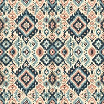 Seamless geometric pattern with squares Stock-Illustration