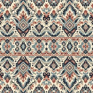 Seamless geometric pattern with squares Illustrazione stock