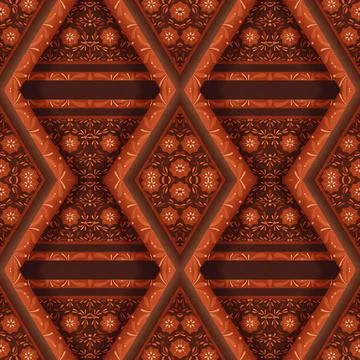 Seamless geometric pattern with squares Stock Illustration