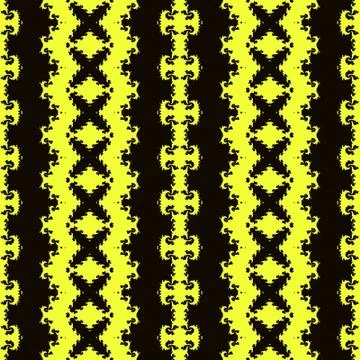 Seamless geometric pattern with stripes Stock Illustration