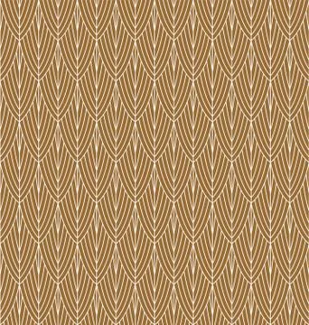 Seamless geometric pattern in style art deco. Stock Illustration