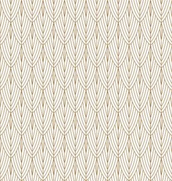 Seamless geometric pattern in style art deco. Stock Illustration