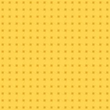 Seamless geometric pattern with a subtle wave effect in warm yellow tones Stock Illustration