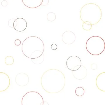 Seamless geometric pattern texture with circles Stock Illustration