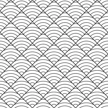 Seamless geometric pattern for texture, textiles and simple backgrounds Stock Illustration