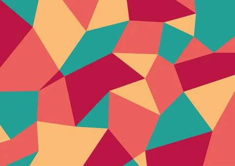 Seamless geometric pattern. Triangles background. Vector illustration. Illustrazione stock