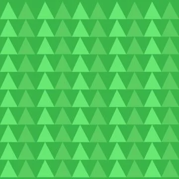Seamless Geometric Pattern of Triangles photo on Green Tone For Themed Events Illustrazione stock