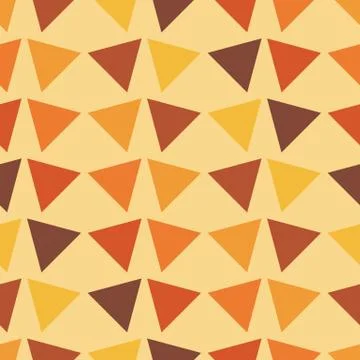 Seamless geometric pattern with triangles. Vector illustration イラスト素材