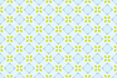 Seamless geometric pattern. Used gradient, in light blue, green colors. Stock Illustration