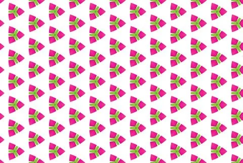 Seamless geometric pattern. Used gradient colors, white background. Stock Illustration