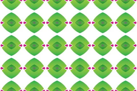 Seamless geometric pattern. Used gradient colors, white background. 스톡 일러스트