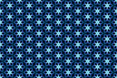 Seamless geometric pattern. Used gradient, in blue, white colors. イラスト素材