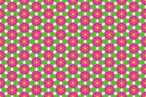 Seamless geometric pattern. Used gradient, in green, pink, grey, white colors Illustrazione stock