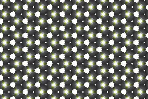 Seamless geometric pattern. Used gradient, in black, green, white colors. Stock Illustration