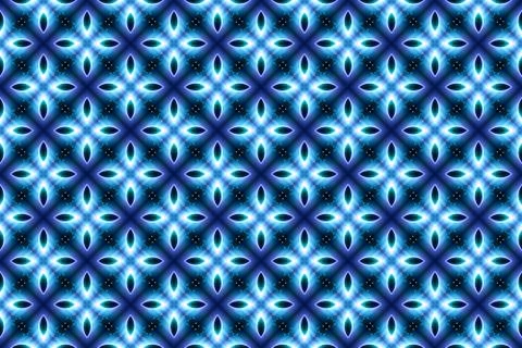 Seamless geometric pattern. Used gradient, in blue, black, white colors. イラスト素材