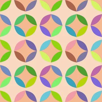 Seamless geometric pattern. Vector illustration. Stock Illustration