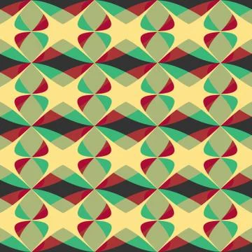 Seamless geometric pattern. Vector illustration. Stock Illustration