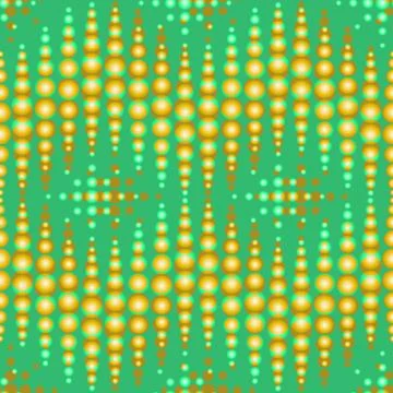 Seamless geometric pattern. Vertical wavy dots. Vector repeating texture with イラスト素材