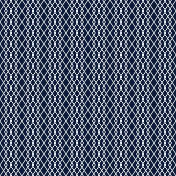 Seamless geometric pattern with white lines Illustrazione stock