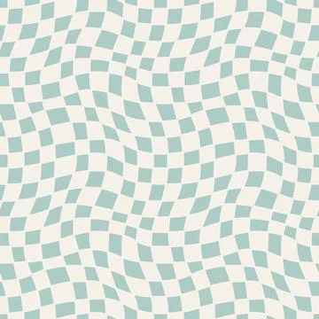 Seamless geometric pattern with woven wavy lines Stock Illustration
