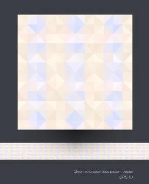 Seamless geometric patterns. vector file Stock Illustration